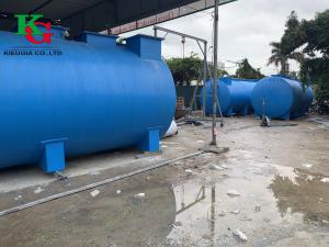 Hệ thống 5 bồn xử lý nước thải tại Quảng Ninh 